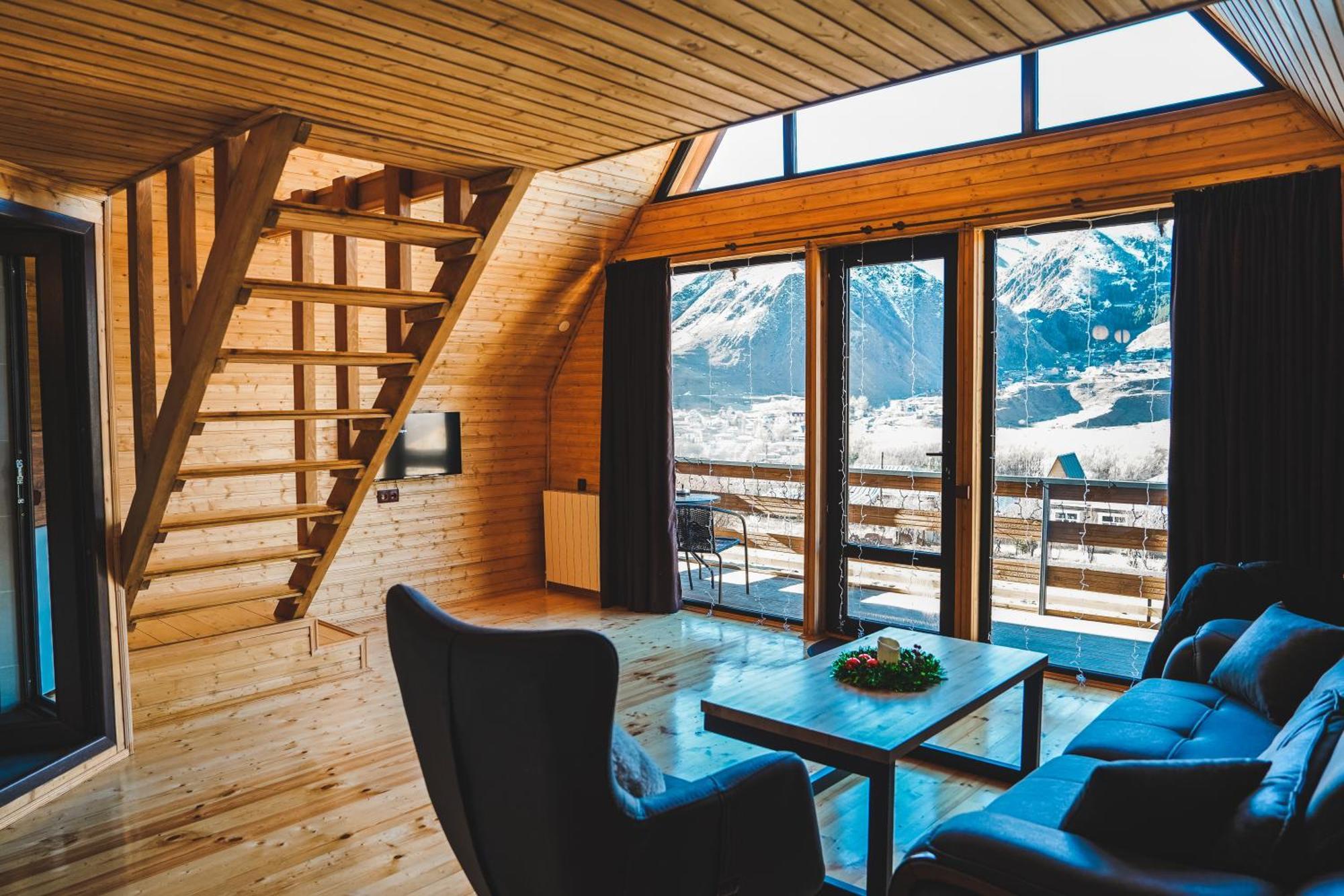 Restart Cottages In Kazbegi Buitenkant foto